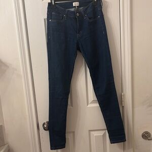 Dark Indigo Women's Skinny Jeans with Stretch